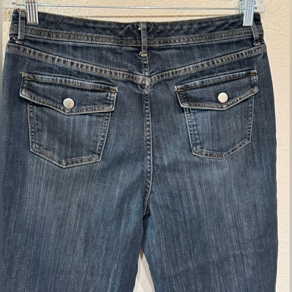 Chico’s Platinum Women’s Capri Jeans Chico’s Size 2, US 12 - Picture 6 of 9